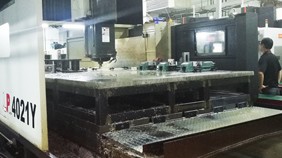 4米数控龙门铣加工